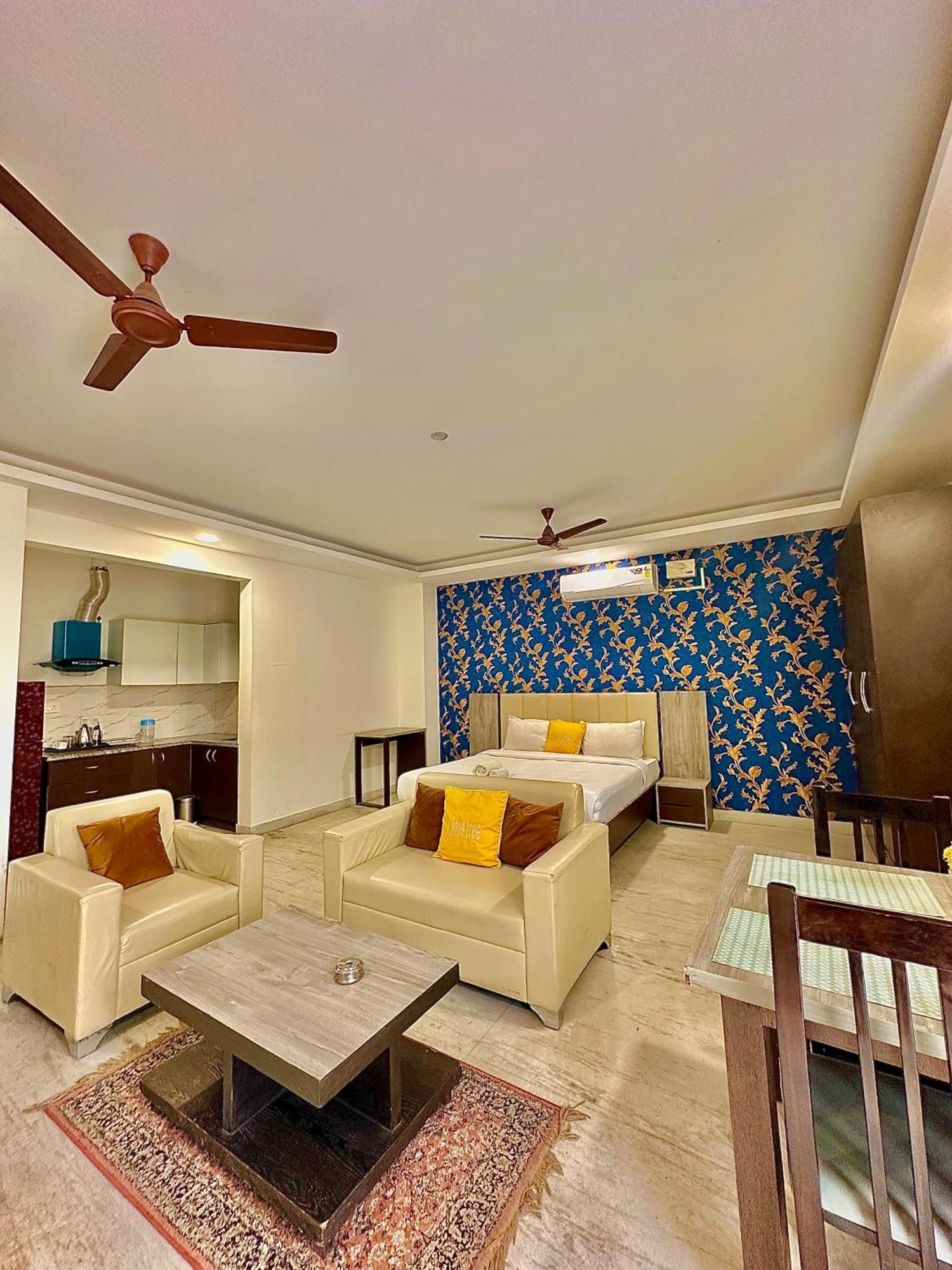 Lime Tree Service Apartment Golf Course Road, Gurgaon Exterior foto
