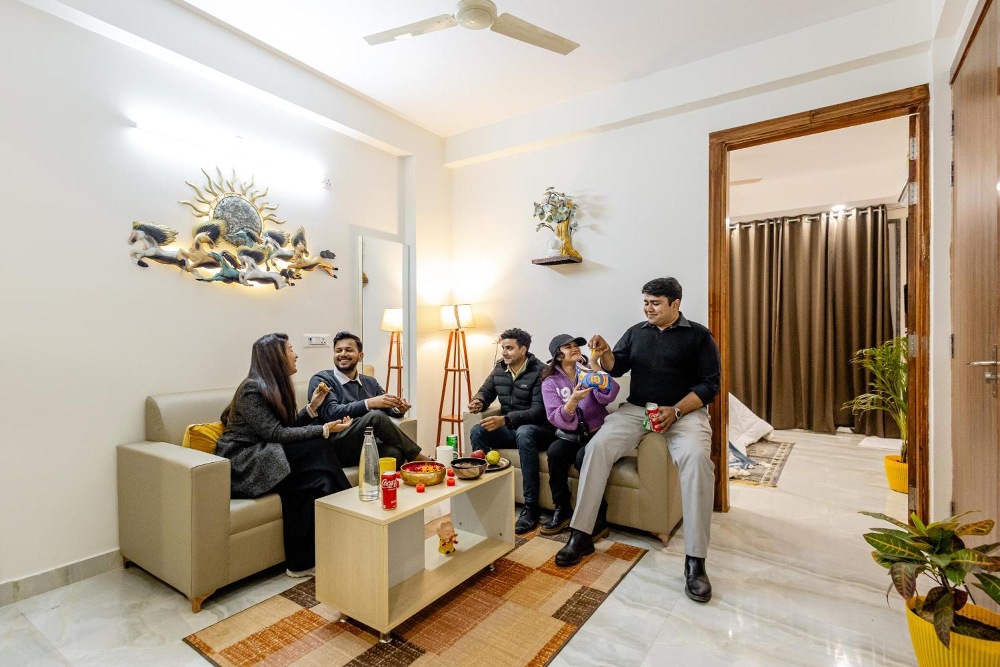 Lime Tree Service Apartment Golf Course Road, Gurgaon Exterior foto